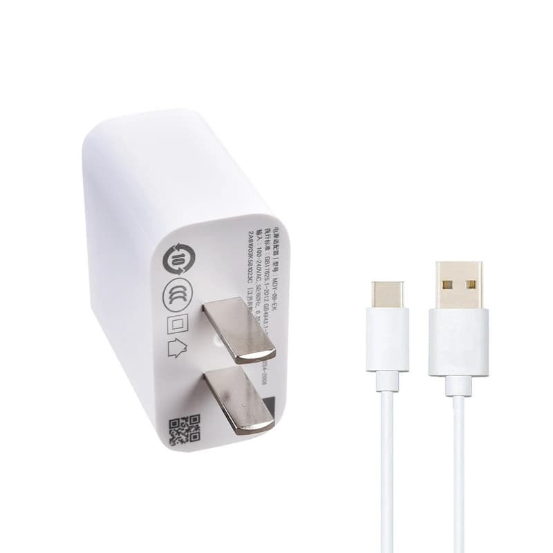 شارژر دیواری مدل MDY-09-EK به همراه کابل تبدیل USB-C کدm18154