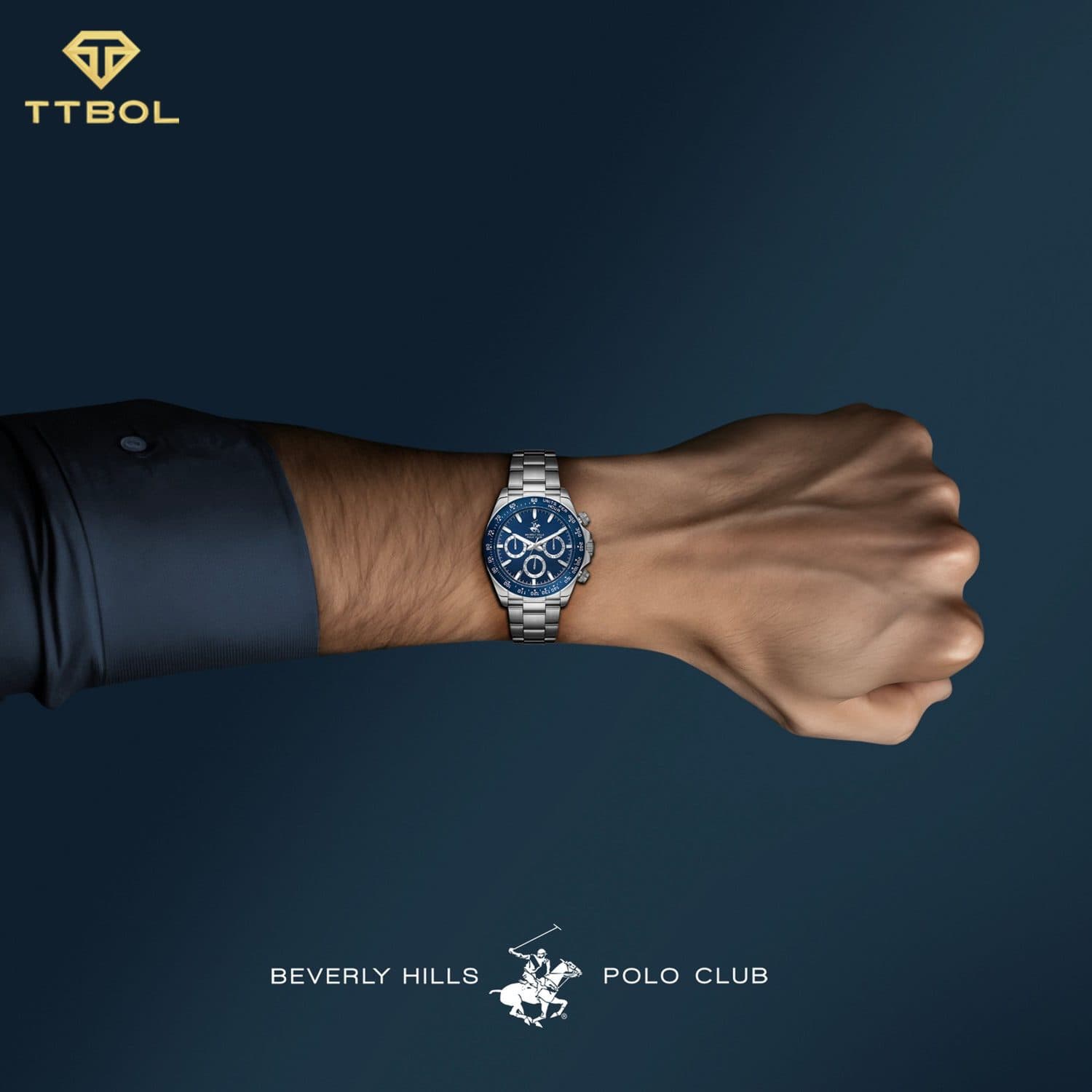 ساعت مچی مردانه بورلی هیلز پولو کلاب BEVERLY HILLS POLO CLUB BP3608X.390 — تصویر ۵