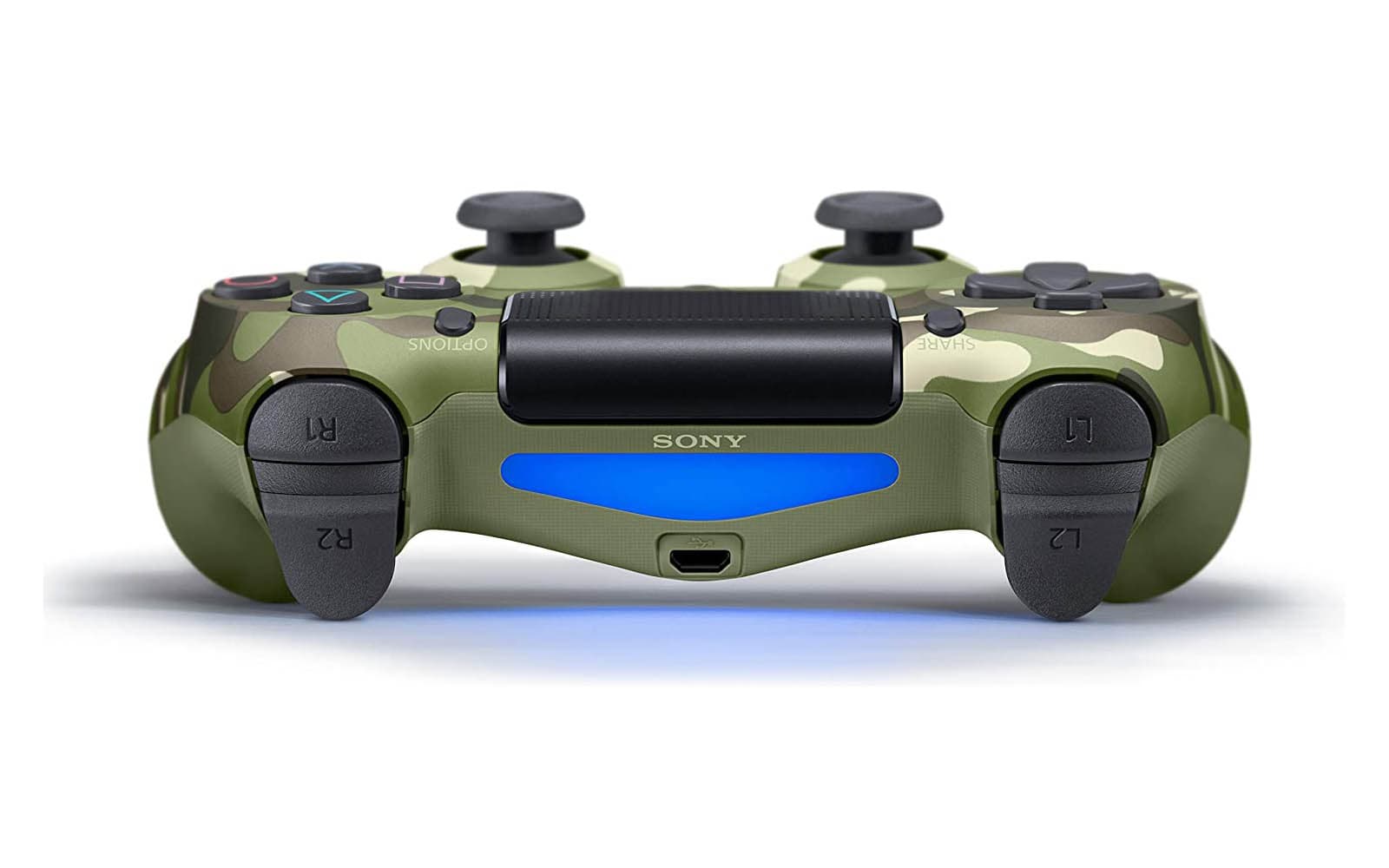 دسته PS4 طرح چریکی سبز — تصویر ۴