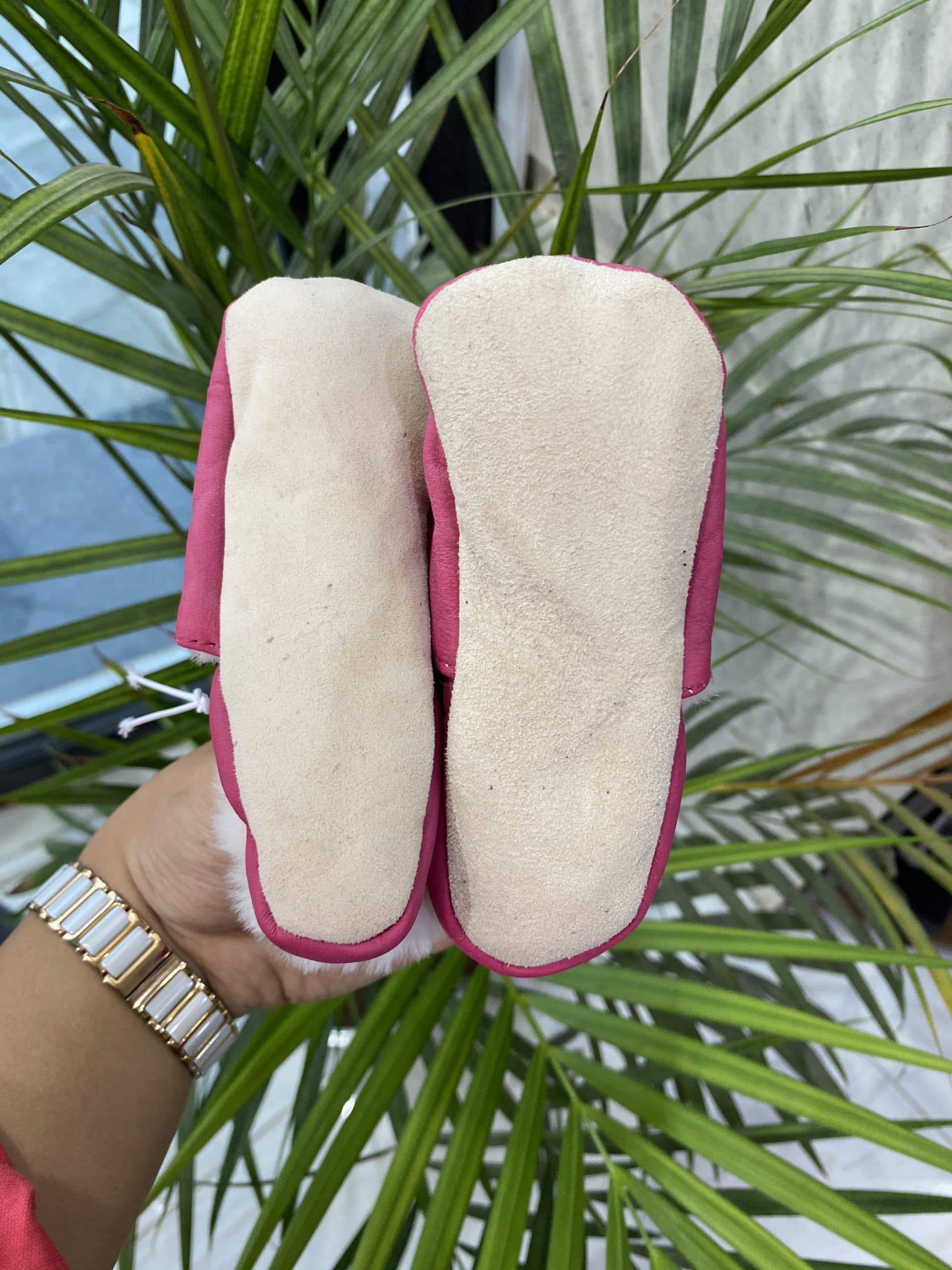 پاپوش نوزادی(چرم طبیعی) — تصویر ۳