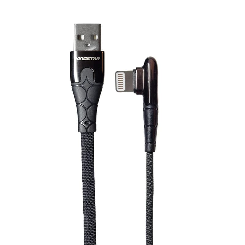 کابل تبدیل USB به لایتنینگ کینگ استار مدل K46i طول 1 متر — تصویر ۲
