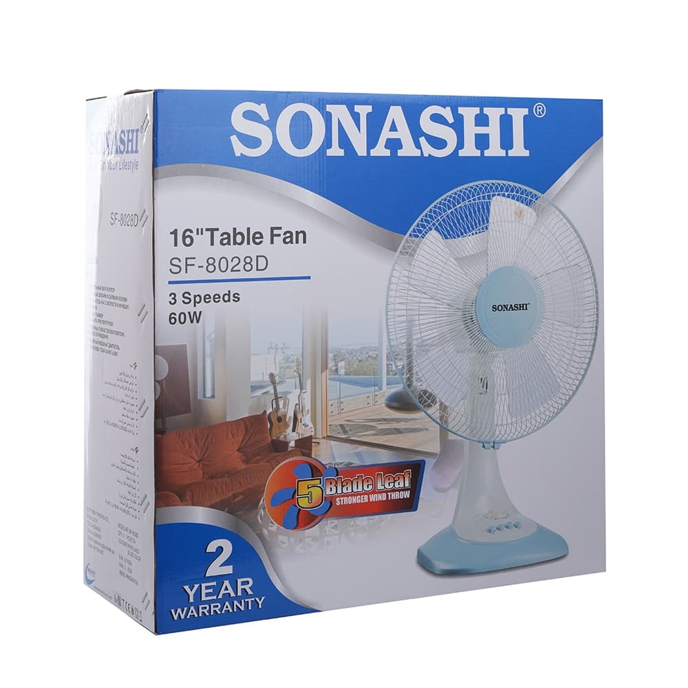 پنکه رومیزی سوناشی مدل SF-8028D (با 18 ماه گارانتی Mi Service) — تصویر ۳