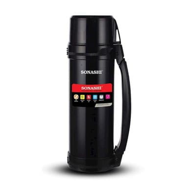 فلاسک استیل پمپی سوناشی مدل SVF-1800 ظرفیت 1.8 لیتر (با 18 ماه گارانتی Mi Service)
