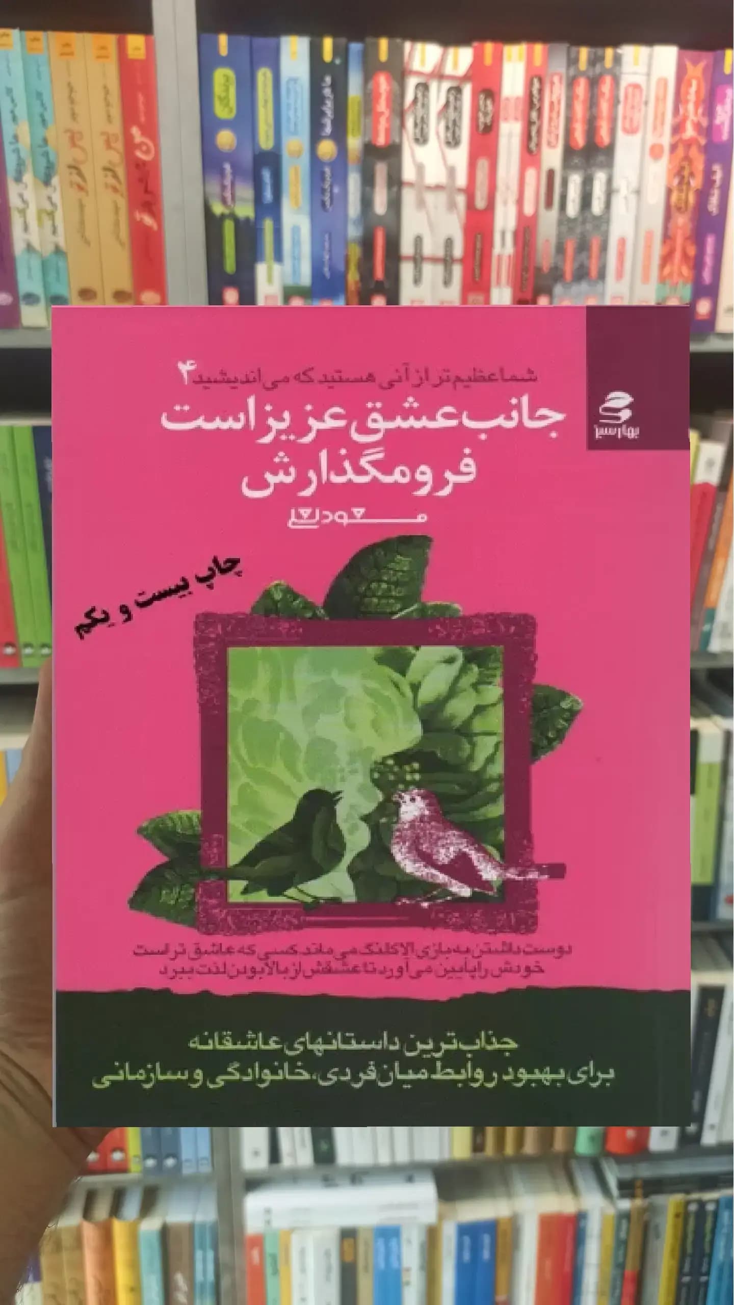 جانب عشق عزیز است فرو مگذارش بهار سبز