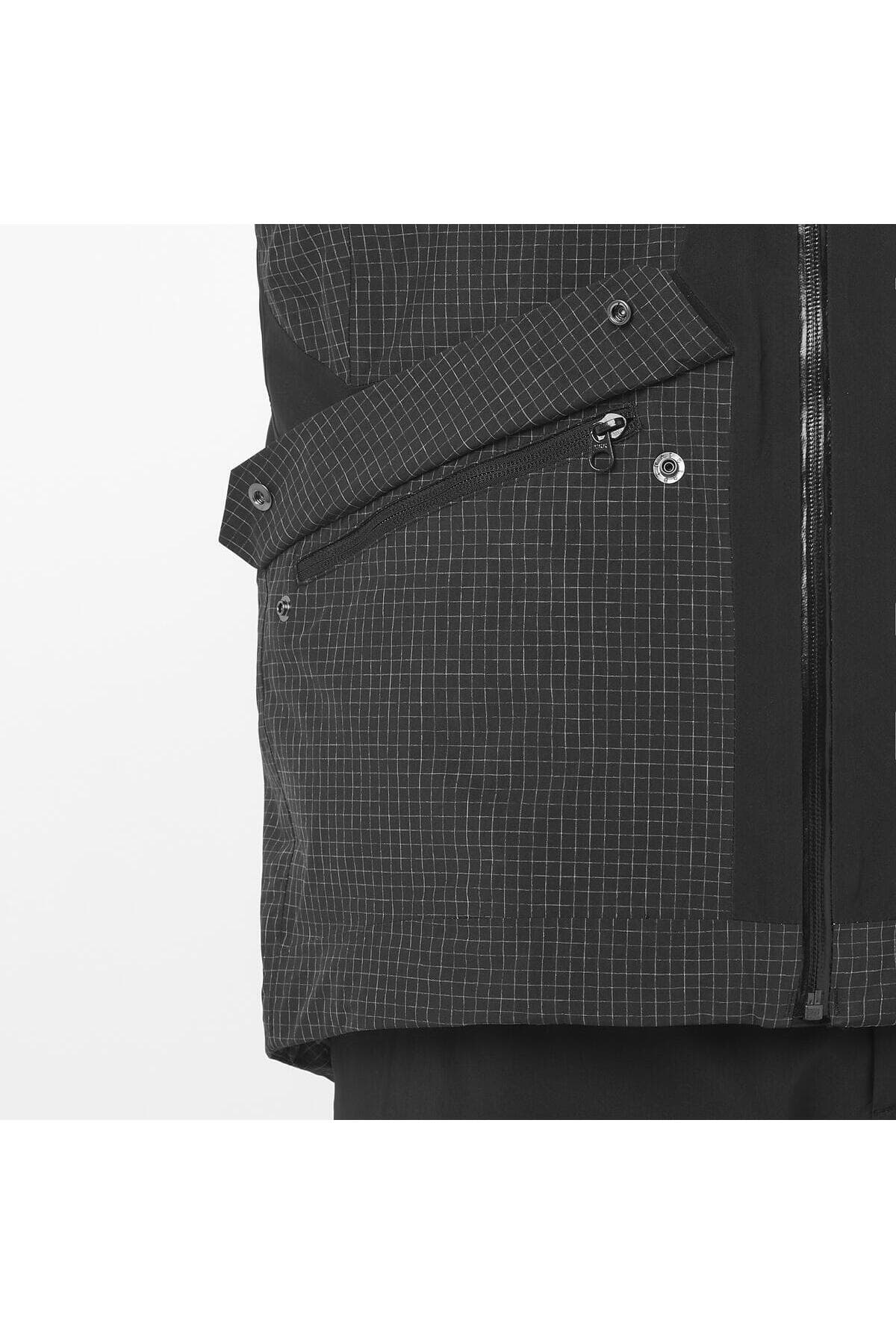 کاپشن اسکی سالومون مردانه مشکی Regular/رگولار | Salomon LC2614800 BD — تصویر ۷