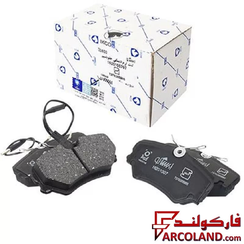 لنت ترمز جلو ایساکو مدل 1620100797 مناسب پژو 405