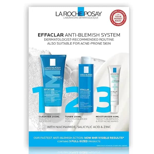 کیت روتین 3 مرحله ای ضد لک لاروش پوزای Effaclar — تصویر ۲