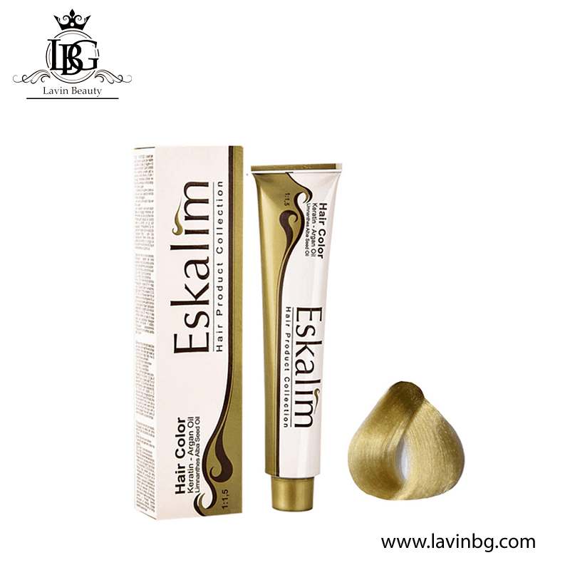 رنگ مو اسکالیم سری طبیعی شماره 9 رنگ بلوند خیلی روشن حجم 100 میل – ESKALIM