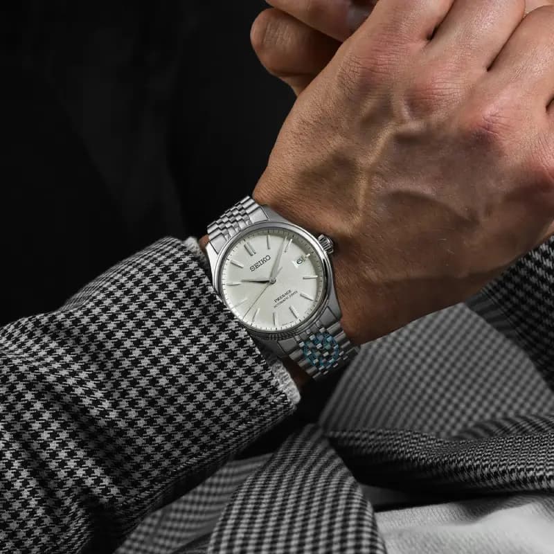 ساعت مچی مردانه اصل سیکو (seiko) زیرمجموعه پرسیج مدل SARX121 — تصویر ۷