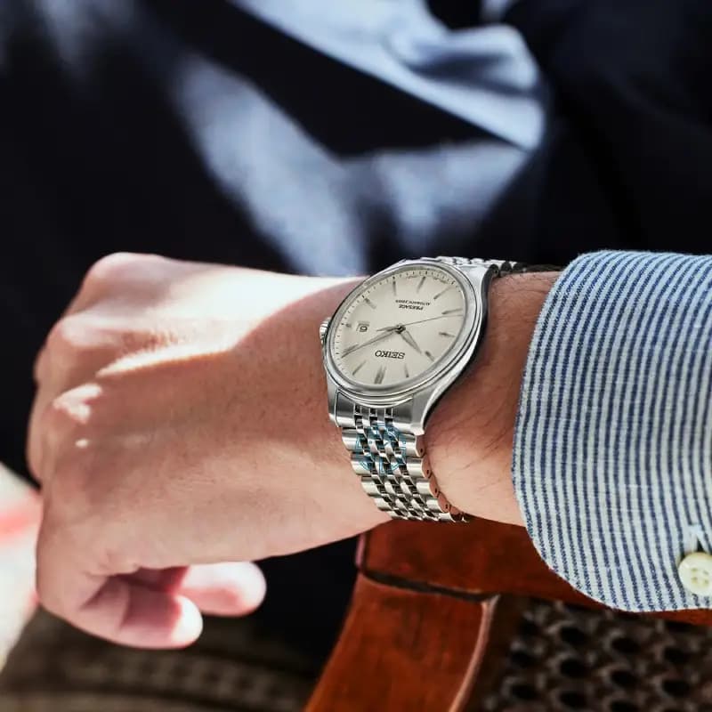 ساعت مچی مردانه اصل سیکو (seiko) زیرمجموعه پرسیج مدل SARX121 — تصویر ۸