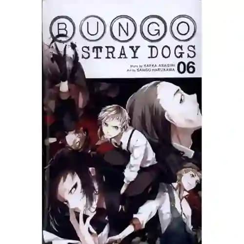 کتاب مانگا سگ های ولگرد بانگو 6 bungo stray dogs