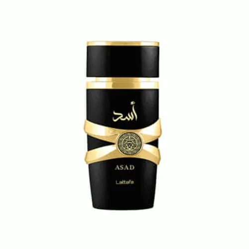 عطر ادکلن لطافه مدل اسد رایحه ساواج الکسیر 100 میل اورجینال — تصویر ۲