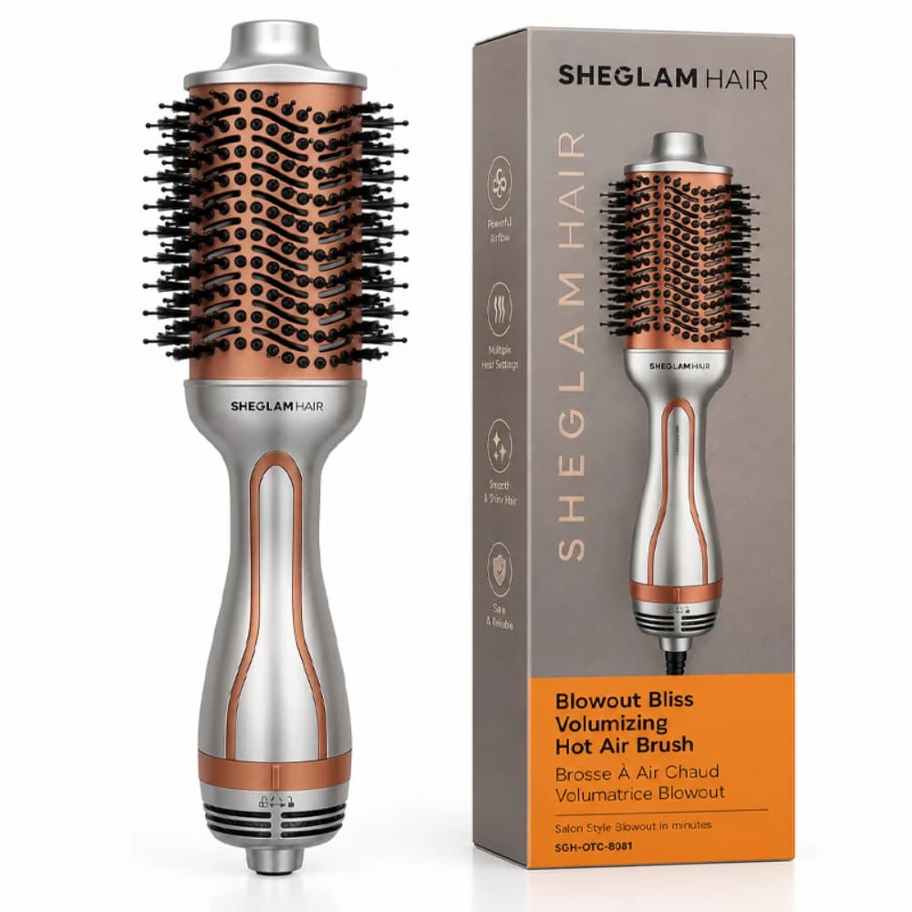 برس حرارتی مدل Blowout Bliss Volumizing Hot Air Brush,Hair شیگلم — تصویر ۳