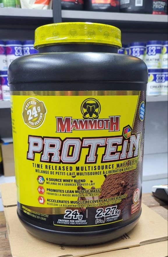 پروتئین وی ترکیبی ماموت ۲.۲۷ کیلوگرم | Mammoth Protein 2.27kg