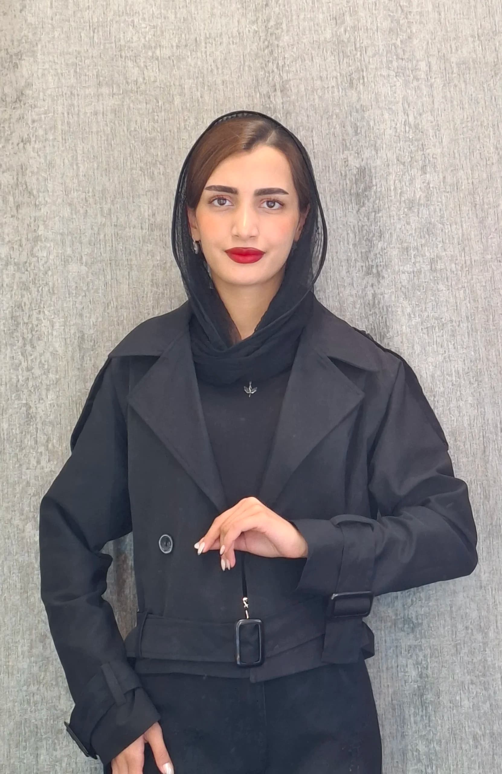 مانتو نیمتنه بارونی(زنانه)