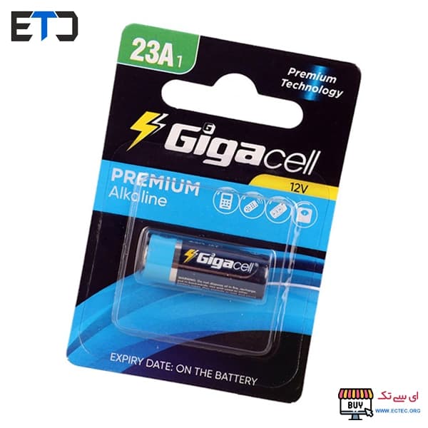 باتری ریموت کنترل 12 ولت گیگاسل مدل 23A Premium Alkaline — تصویر ۲