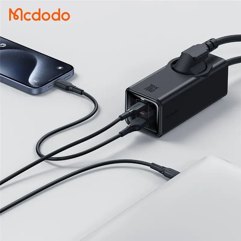 چند راهی برق و شارژر مک دودو Mcdodo CH-4620 دارای 4 پورت — تصویر ۳