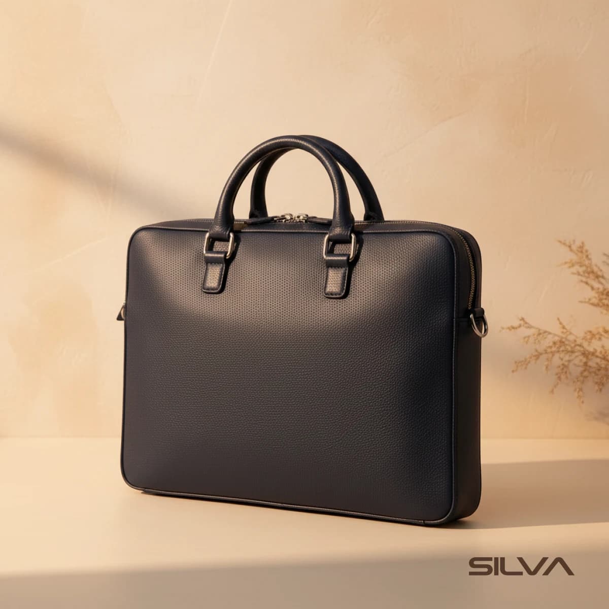 کیف لپ تاپ چرم طبیعی مدل Laptop Bag 40 | سیلوا چرم