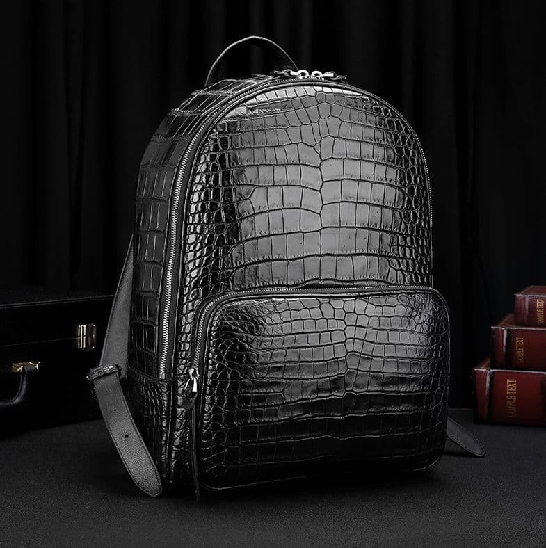 کوله پشتی چرم طبیعی مدل Back Pack 31 | سیلوا چرم — تصویر ۲
