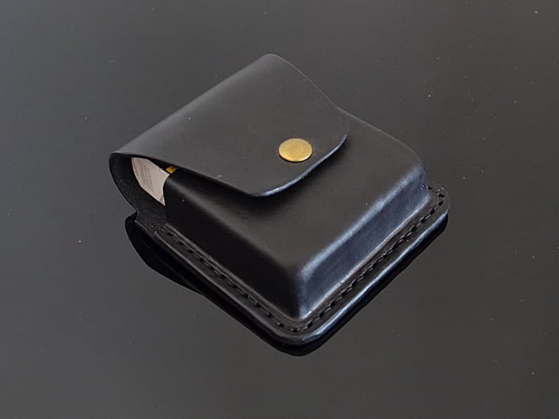 کیف سیگار چرم طبیعی مدل Cigarette Bag 30 | سیلوا چرم — تصویر ۳