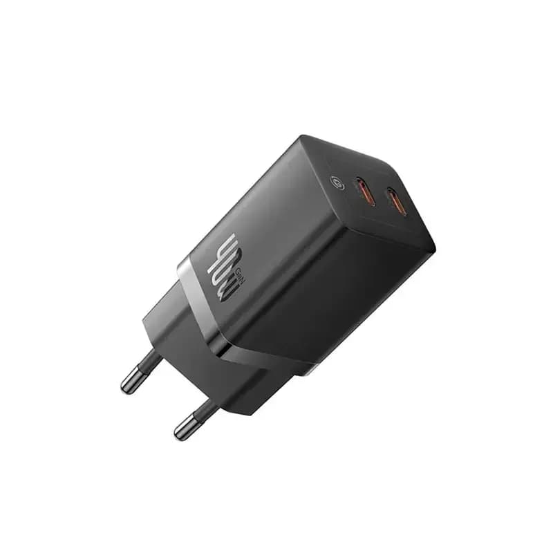 شارژر دیواری باسئوس مدل GaN5 Pro Fast Charger-CCGP180101 با توان 40 وات — تصویر ۳