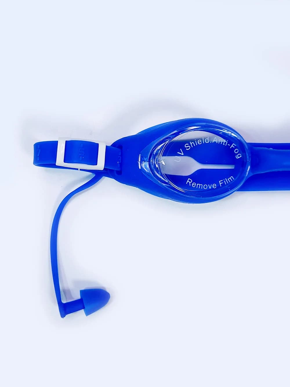 عینک استخر زنانه و مردانه گوشگیر دار چسبیده و ضد بخار آبی رنگ اسپیدو ( Speedo ) — تصویر ۵