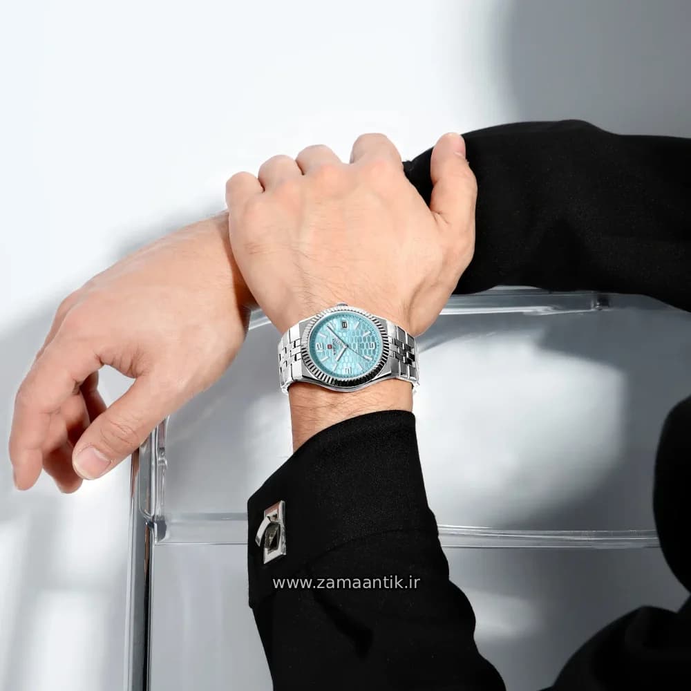 ساعت مچی مردانه نیوی فورس NAVIFORCE مدل NF 9277 SBES — تصویر ۳