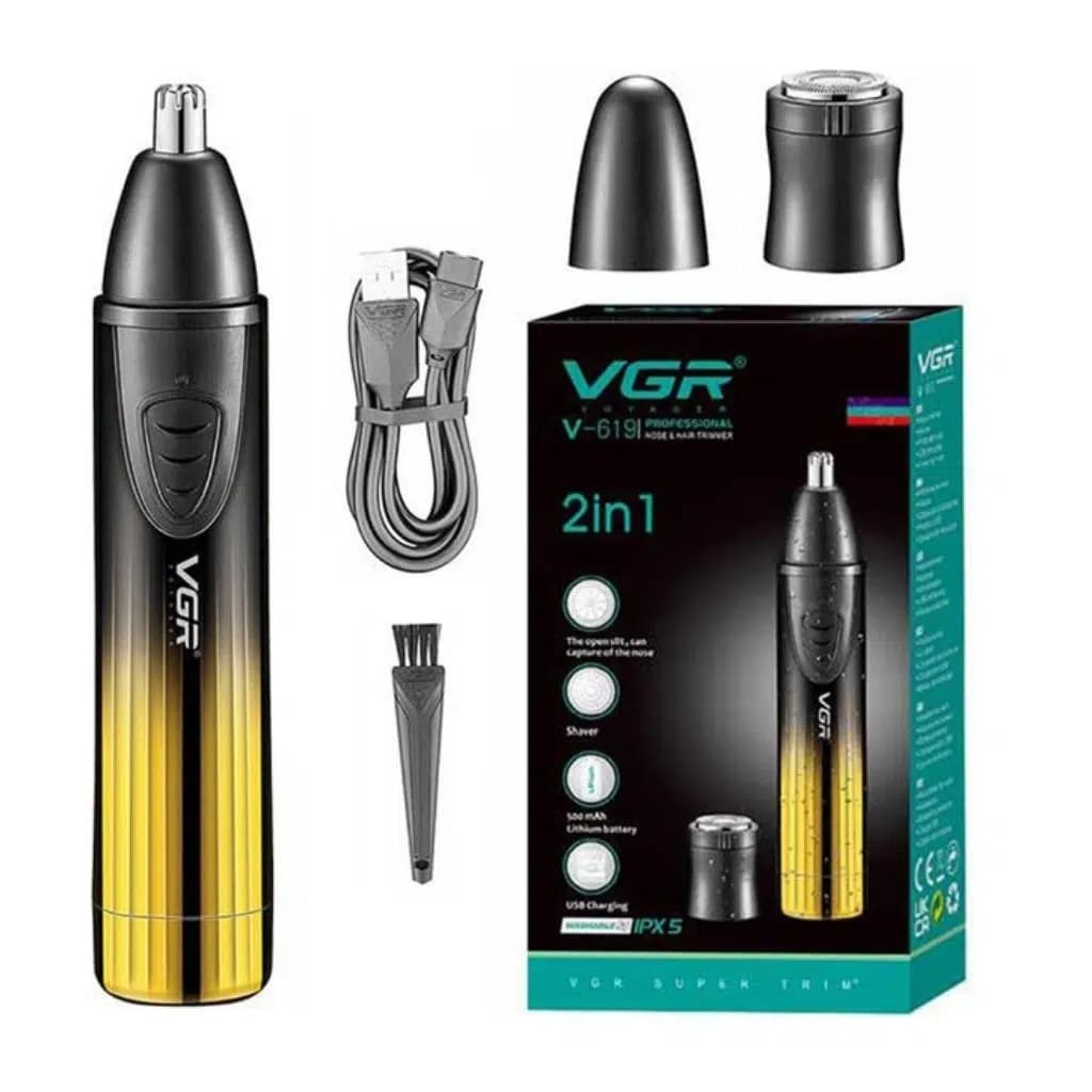 موزن دوکاره گوش و بینی VGR مدل V-619 — تصویر ۴