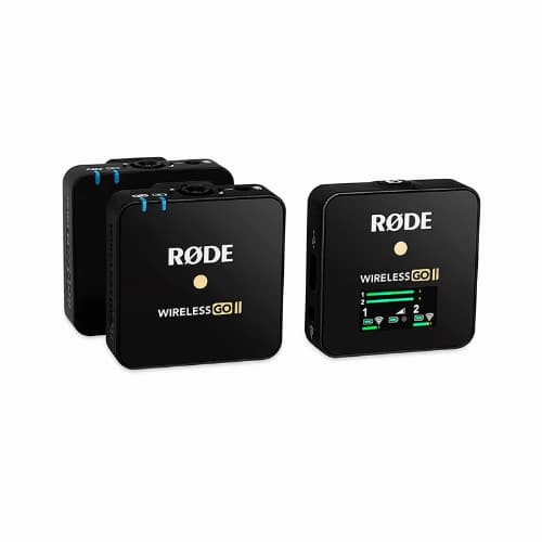 ست میکروفن بی سیم رود مدل Rode Wireless GO II Dual (نسخه اورجینال _ ارسال فوری) — تصویر ۳