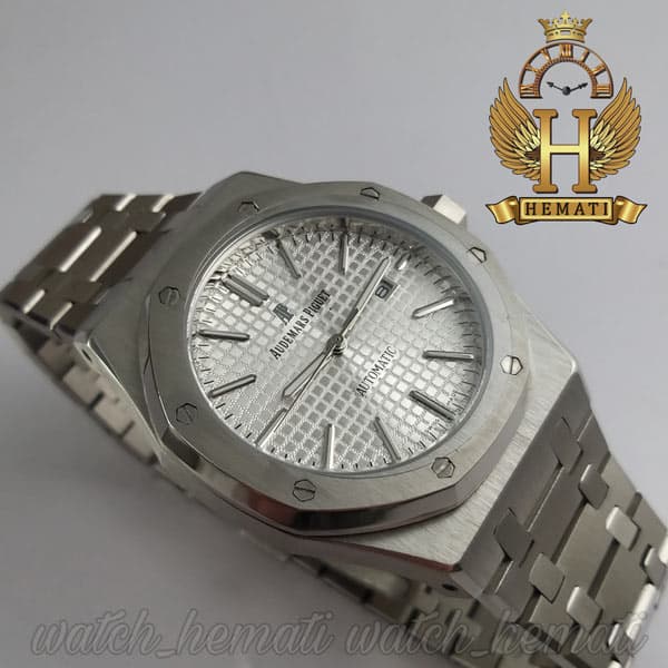 ساعت مردانه تک موتوره اودمار پیگه Audemars Piguet Royal Oak ap1108 — تصویر ۳