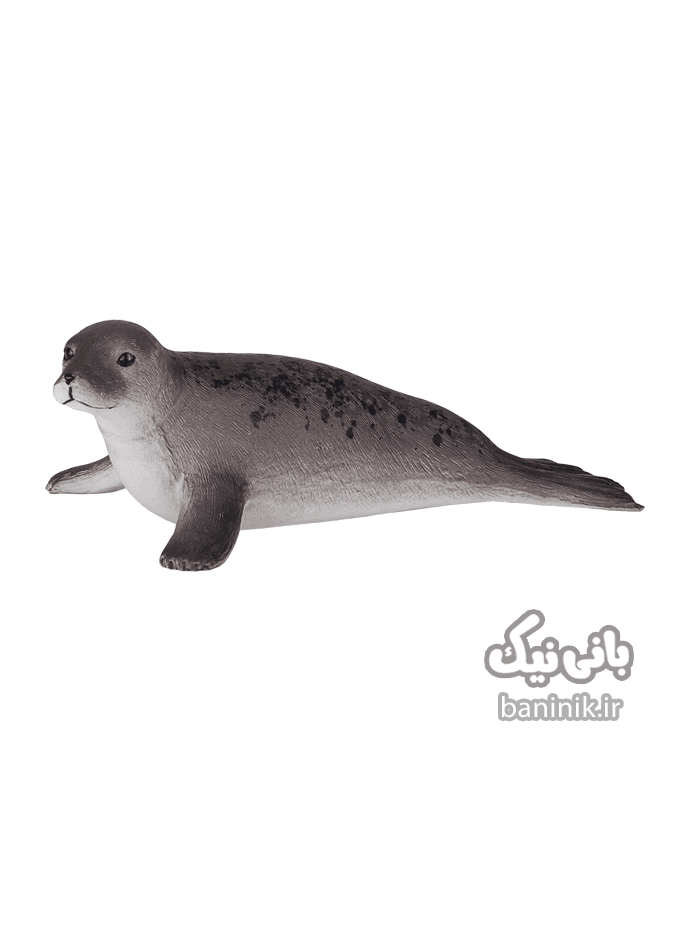 فیگور موجو سری فک خاکستری Mojo Grey Seal Figure