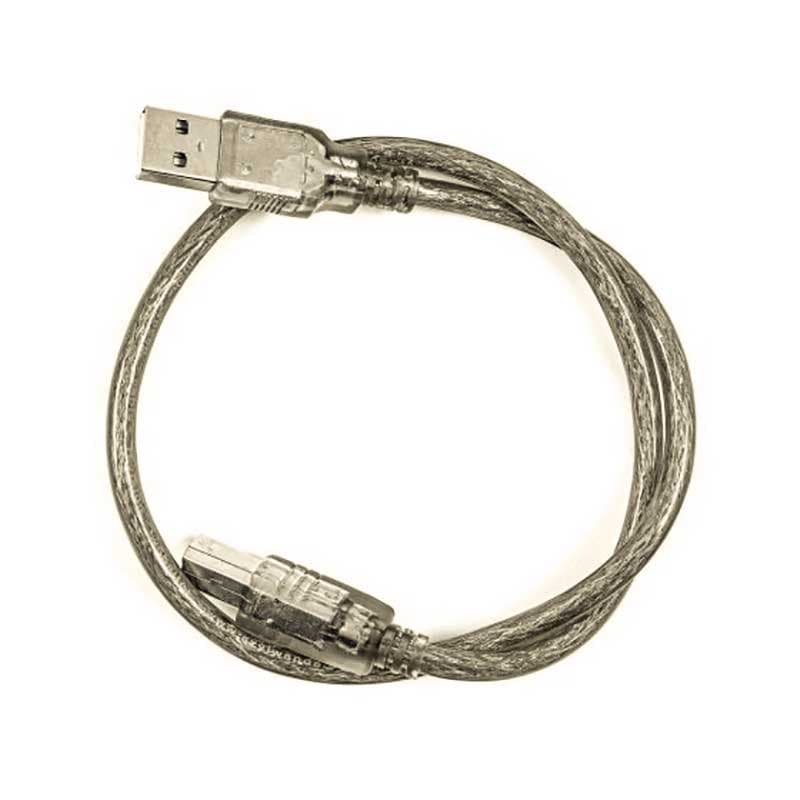 کابل پرینتر USB 2.0 شیلددار شیشهای 1.5 متری