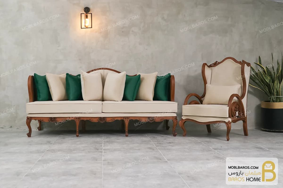 ست مبلمان ترکیبی کینگ و کویین کد ۲ — تصویر ۸