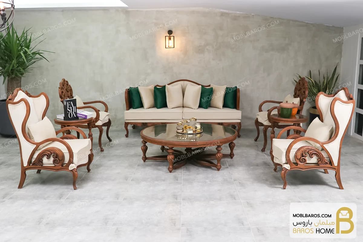 ست مبلمان ترکیبی کینگ و کویین کد ۲ — تصویر ۲