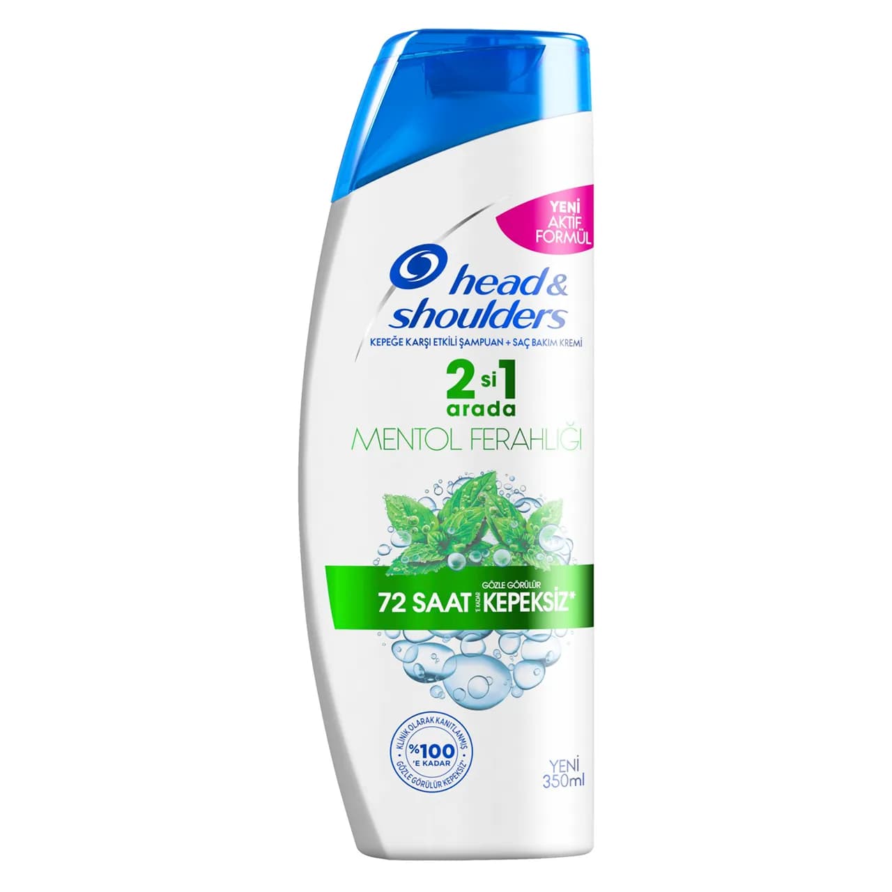 شامپو تقویت کننده هد اند شولدرز مدل 2Si1 Arada Mentol Ferahligi حجم 350ml