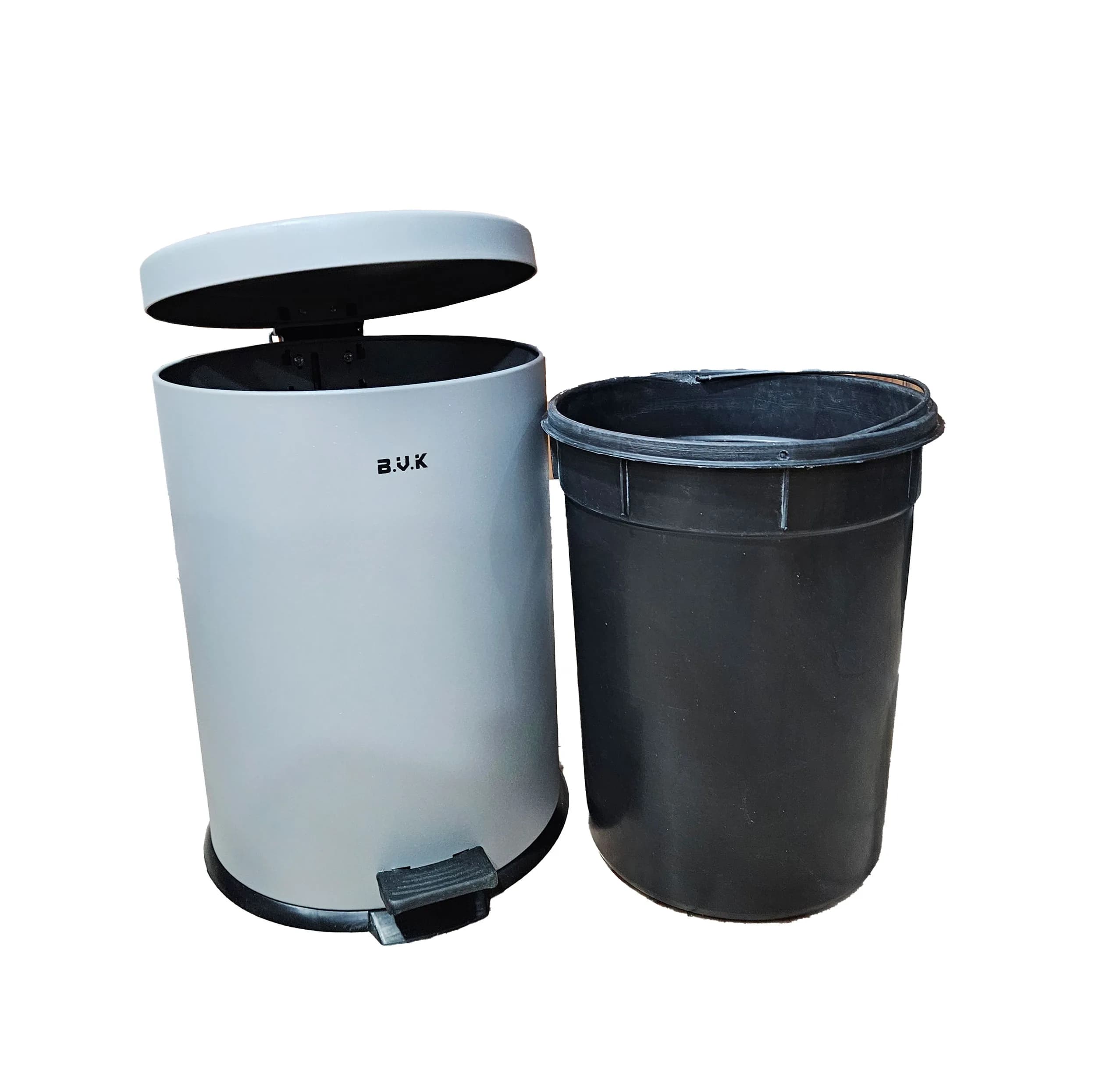 سطل زباله پدالی بی.وی.کی مدل آرام بند کد MD8485212 گنجایش 20 لیتر — تصویر ۵
