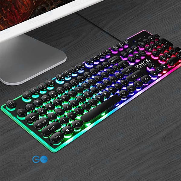 کيبورد مخصوص بازی مناسب گیم Keyboard iMICE AK-700 FOR GAME — تصویر ۵