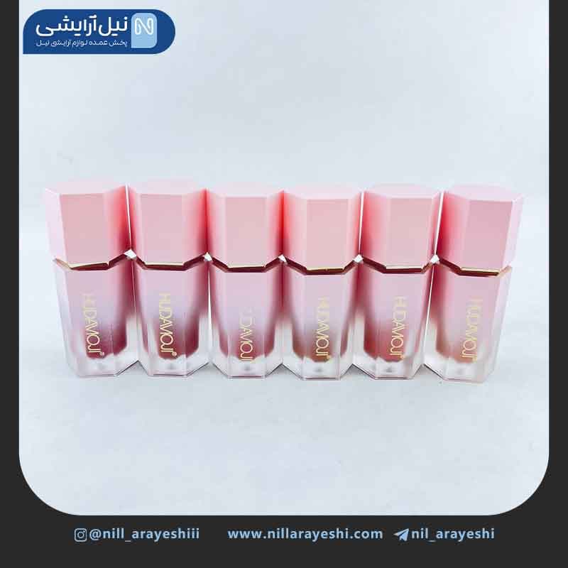 رژگونه مایع پد دار هدی موجی کد BQ – 026 — تصویر ۲