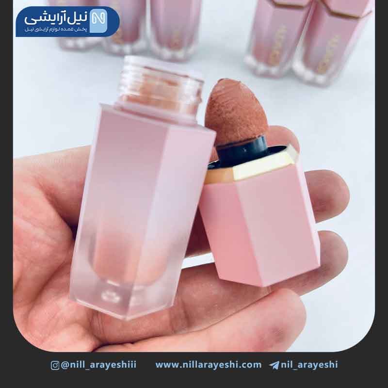 رژگونه مایع پد دار هدی موجی کد BQ – 026 — تصویر ۳