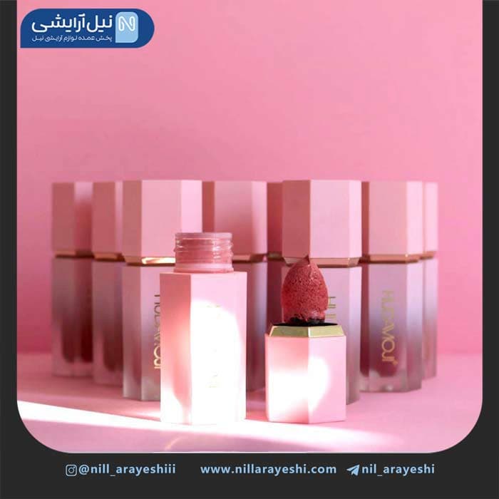 رژگونه مایع پد دار هدی موجی کد BQ – 026 — تصویر ۷