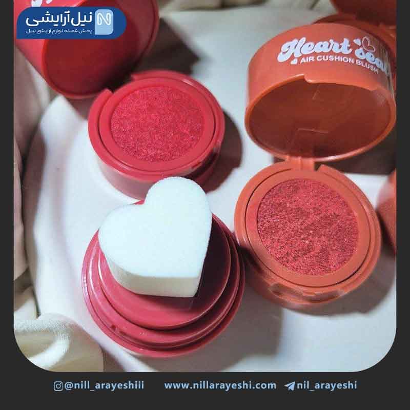 کوشن خیس رژگونه استمپی قلبی کاریته کد 47 – 83380 — تصویر ۴