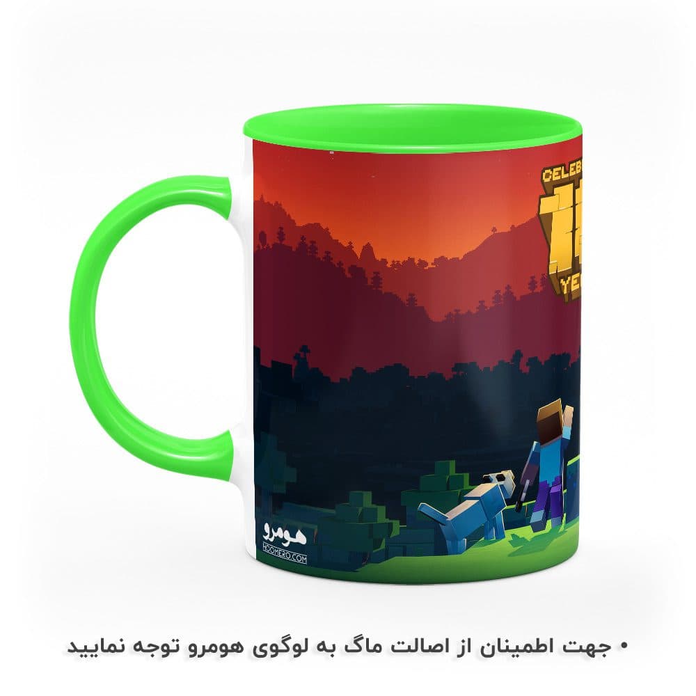 ماگ طرح ماینکرافت مدل MG1052 — تصویر ۳
