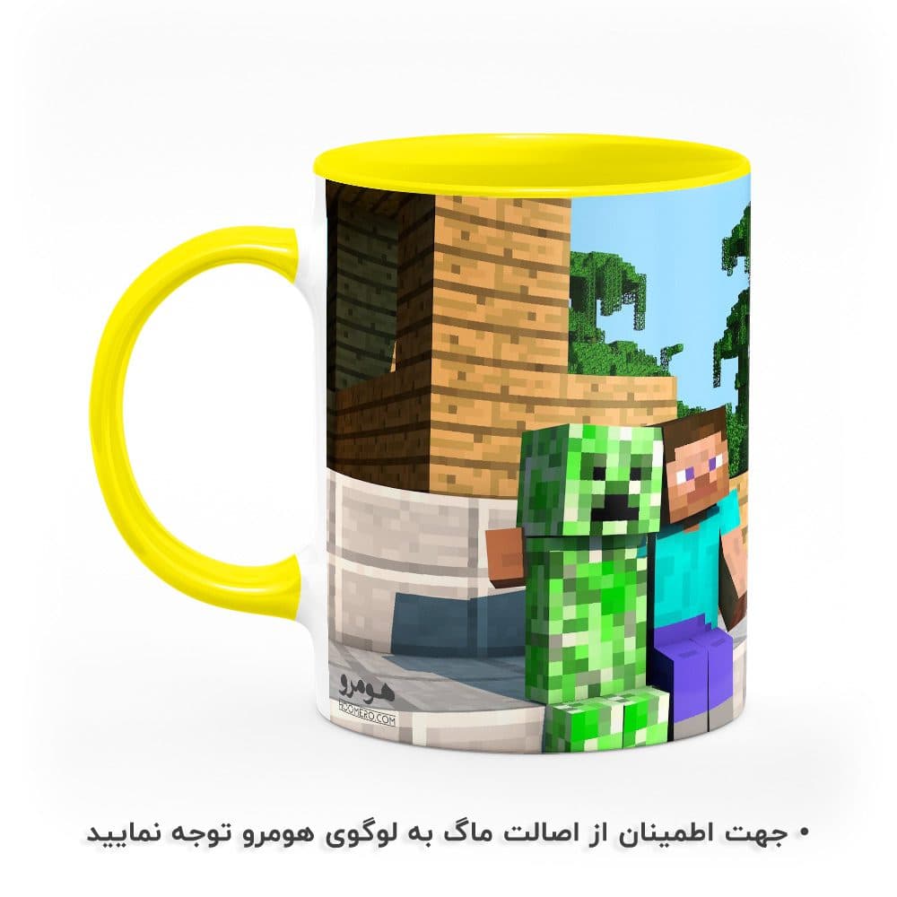 ماگ طرح ماینکرافت مدل MG1034 — تصویر ۴