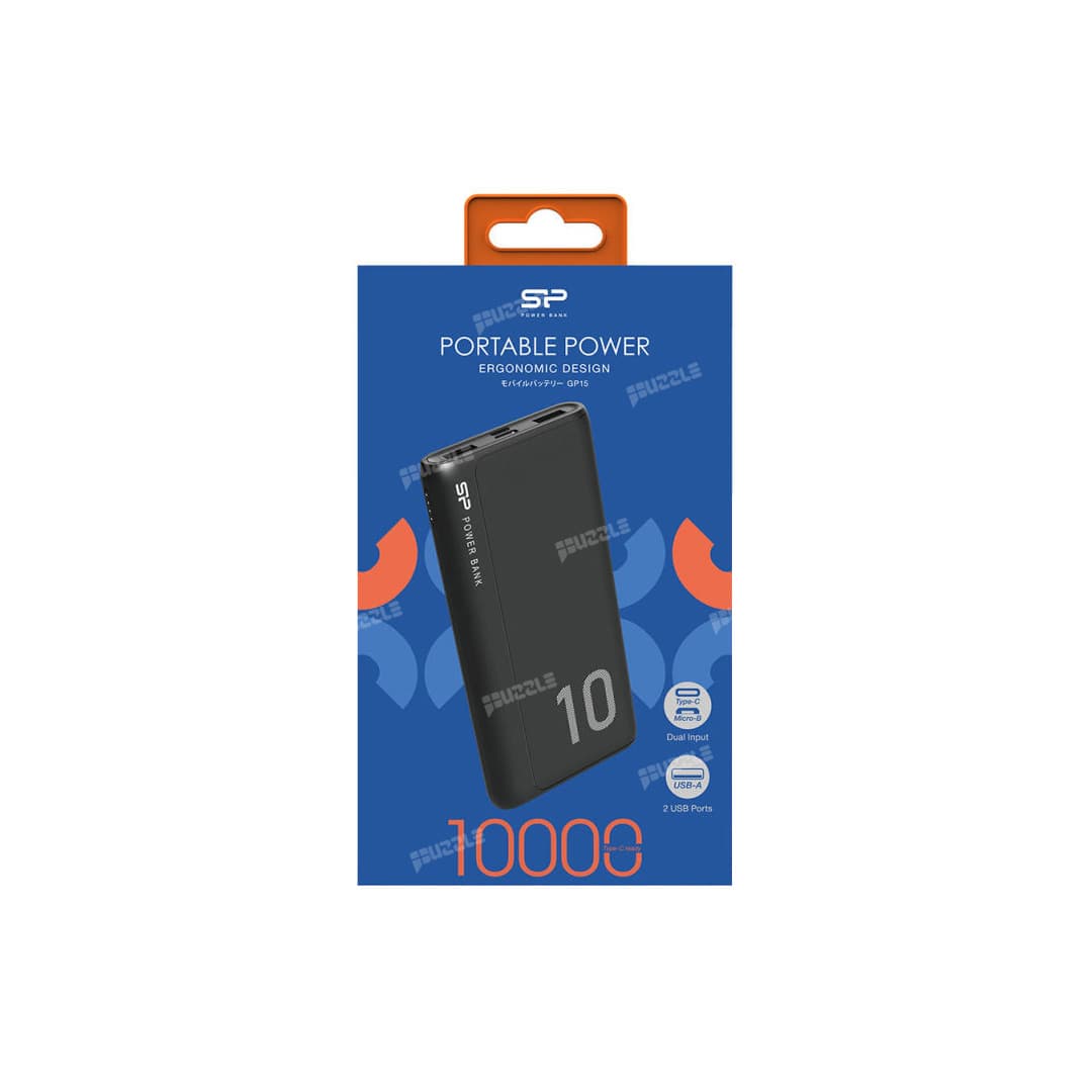 پاوربانک 10 هزار سیلیکون پاور مدل Silicon Power GP15 — تصویر ۲