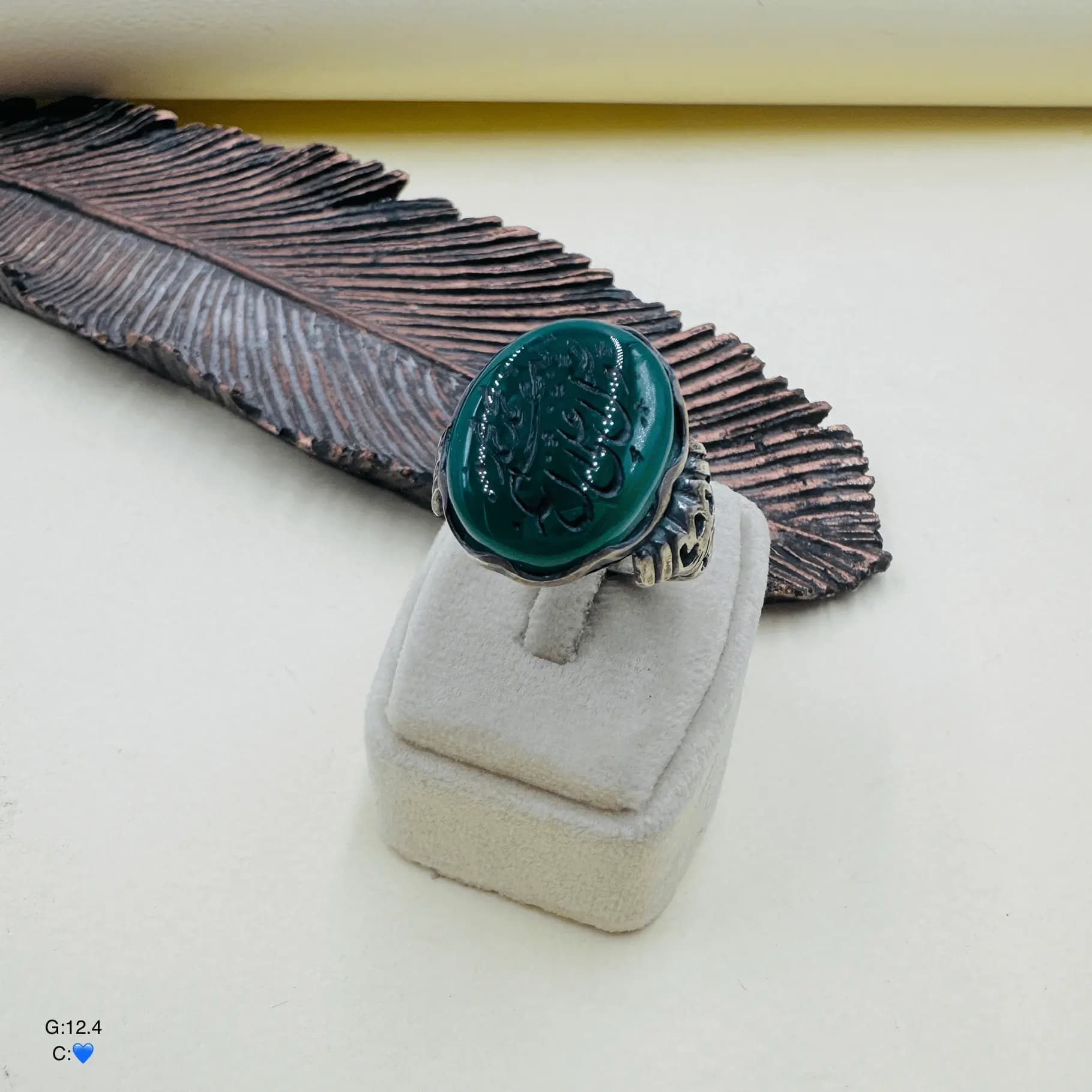 انگشتر نقره مردانه کد SMA296