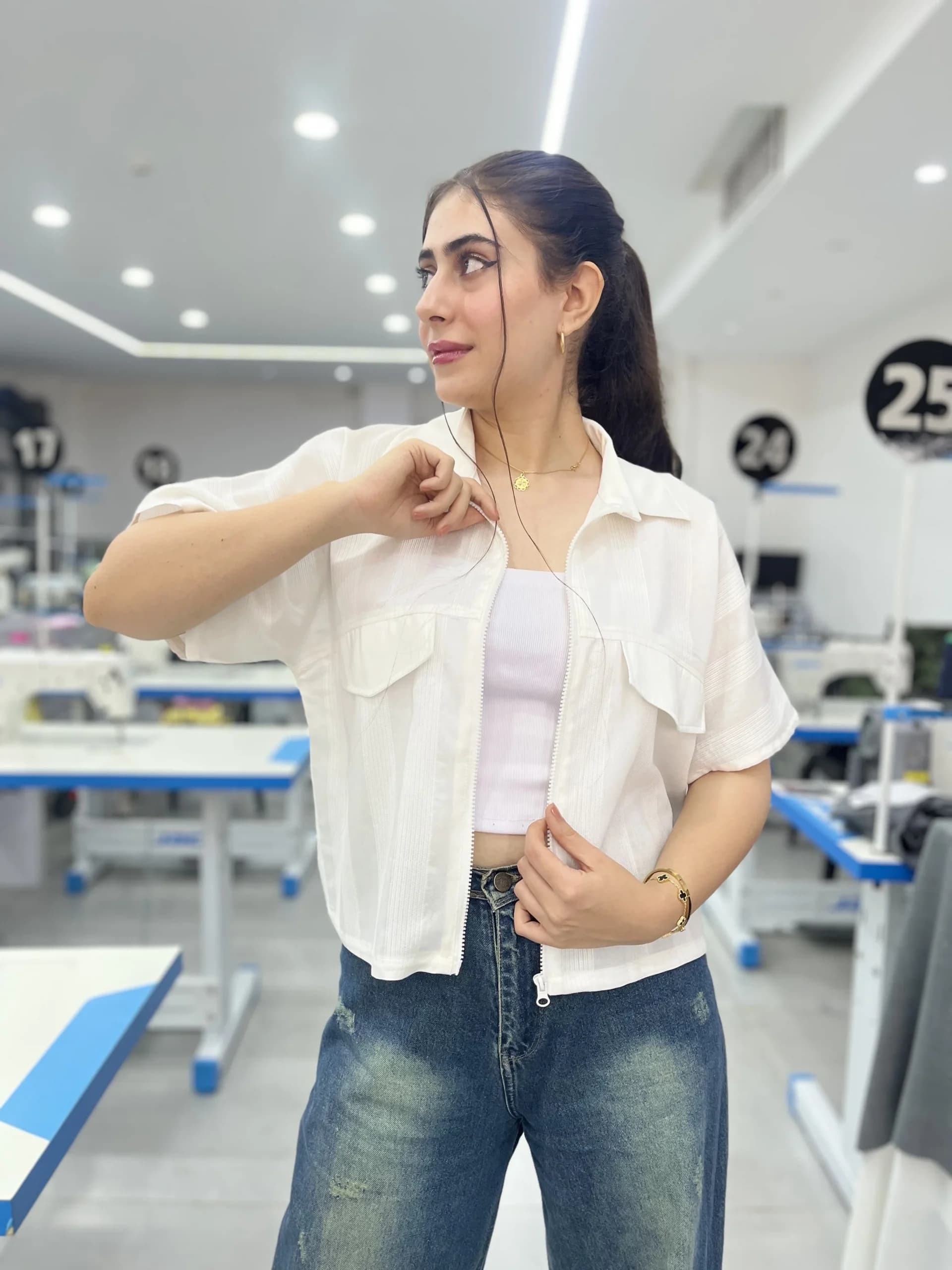 وست زنانه ۲۰۶ | فریسایز با جنس پری سایز 38 تا 44 (اقساط) — تصویر ۶