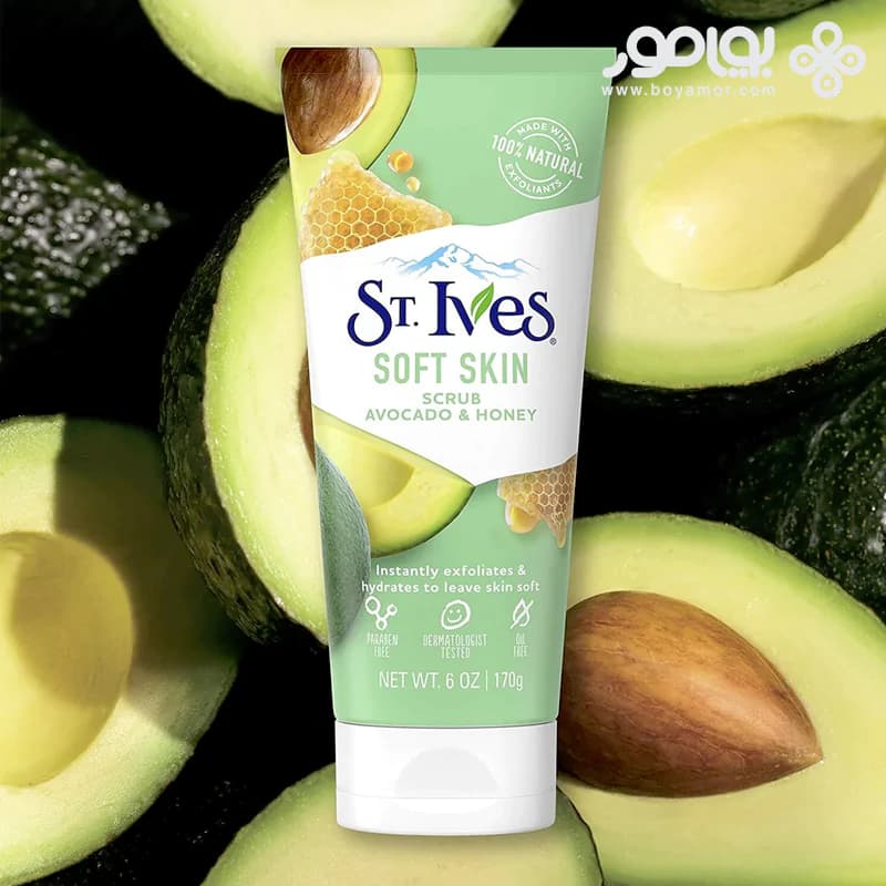 اسکراب سنت ایوز مدل SOFT SKIN وزن 170 گرم — تصویر ۴