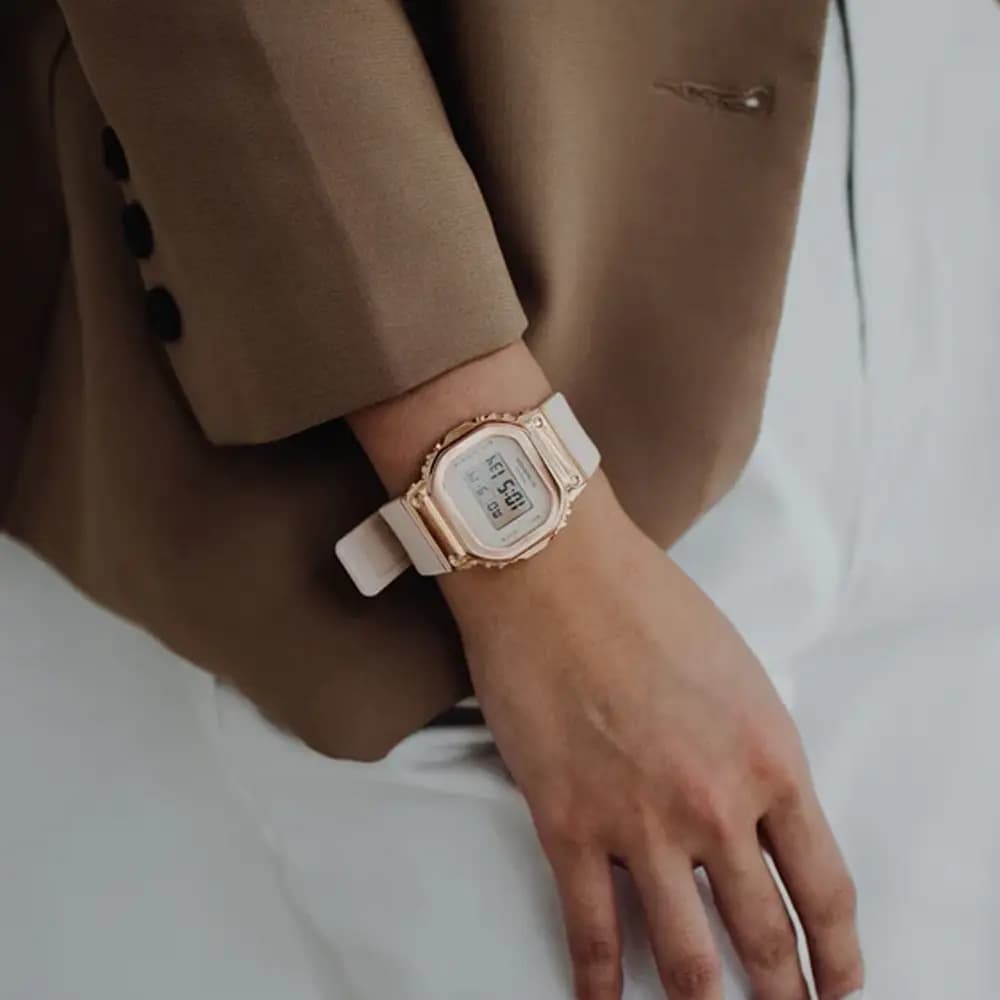 ساعت مردانه-زنانه دیجیتال جیشاک کاسیو مدل CASIO-GM-S5600PG-4 — تصویر ۳