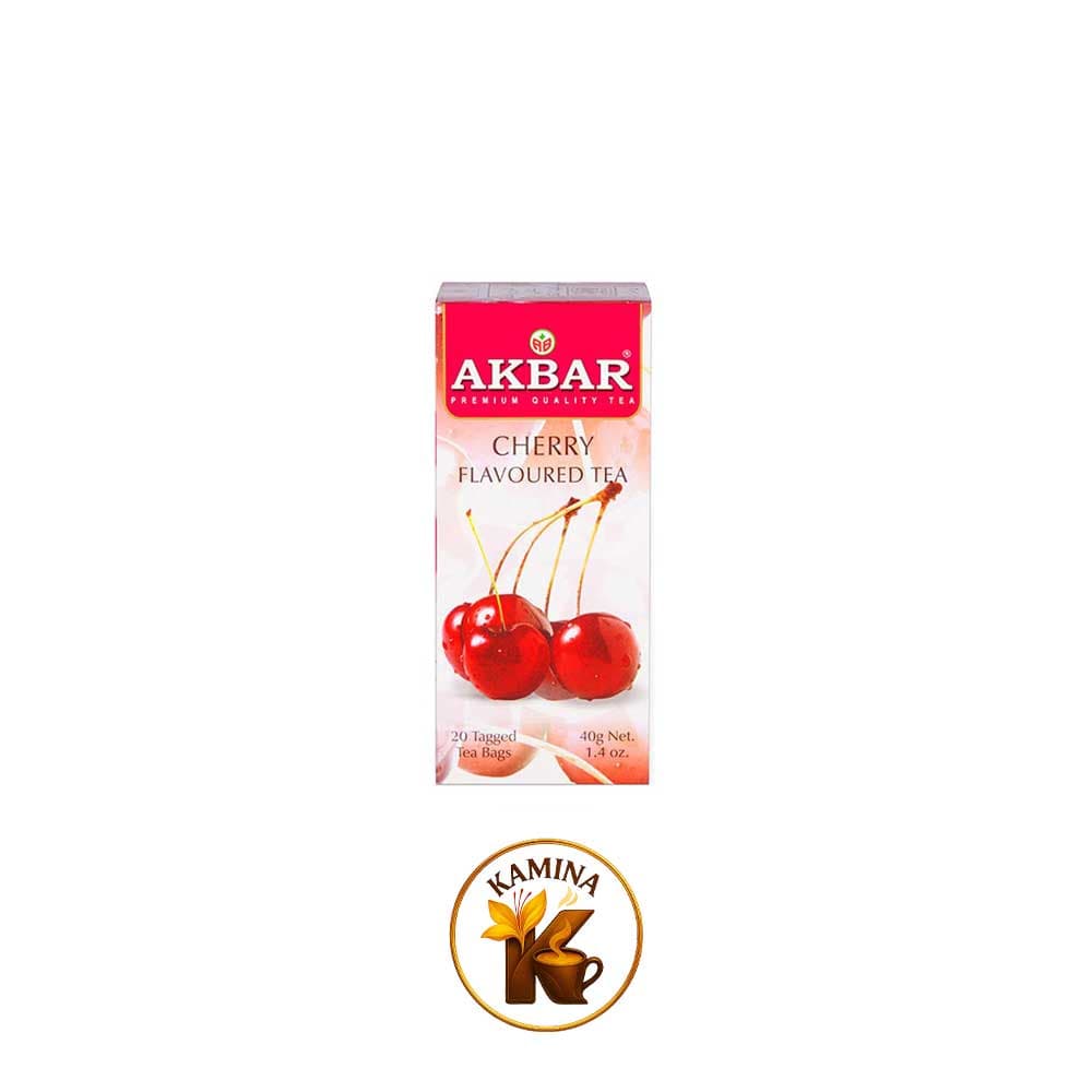 چای سیاه با طعم گیلاس تیبگ حجم 20عددی
