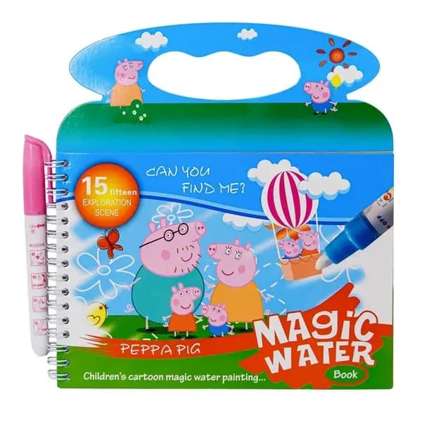 دفتر رنگ آمیزی مدل peppa pig کد BH2-08